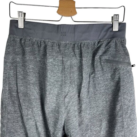 Lululemon T.H.E. Linerless Short Gray Mens Sz M LM7Y05S Stretch 11” Gym Outdoor - Picture 3 of 5